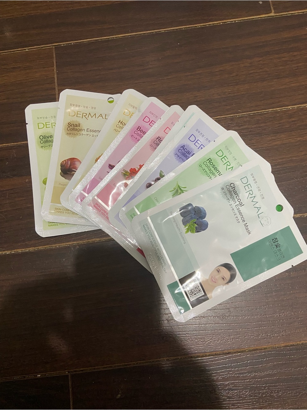 Dermal Korea Collagen Essence Mask 9 Pack